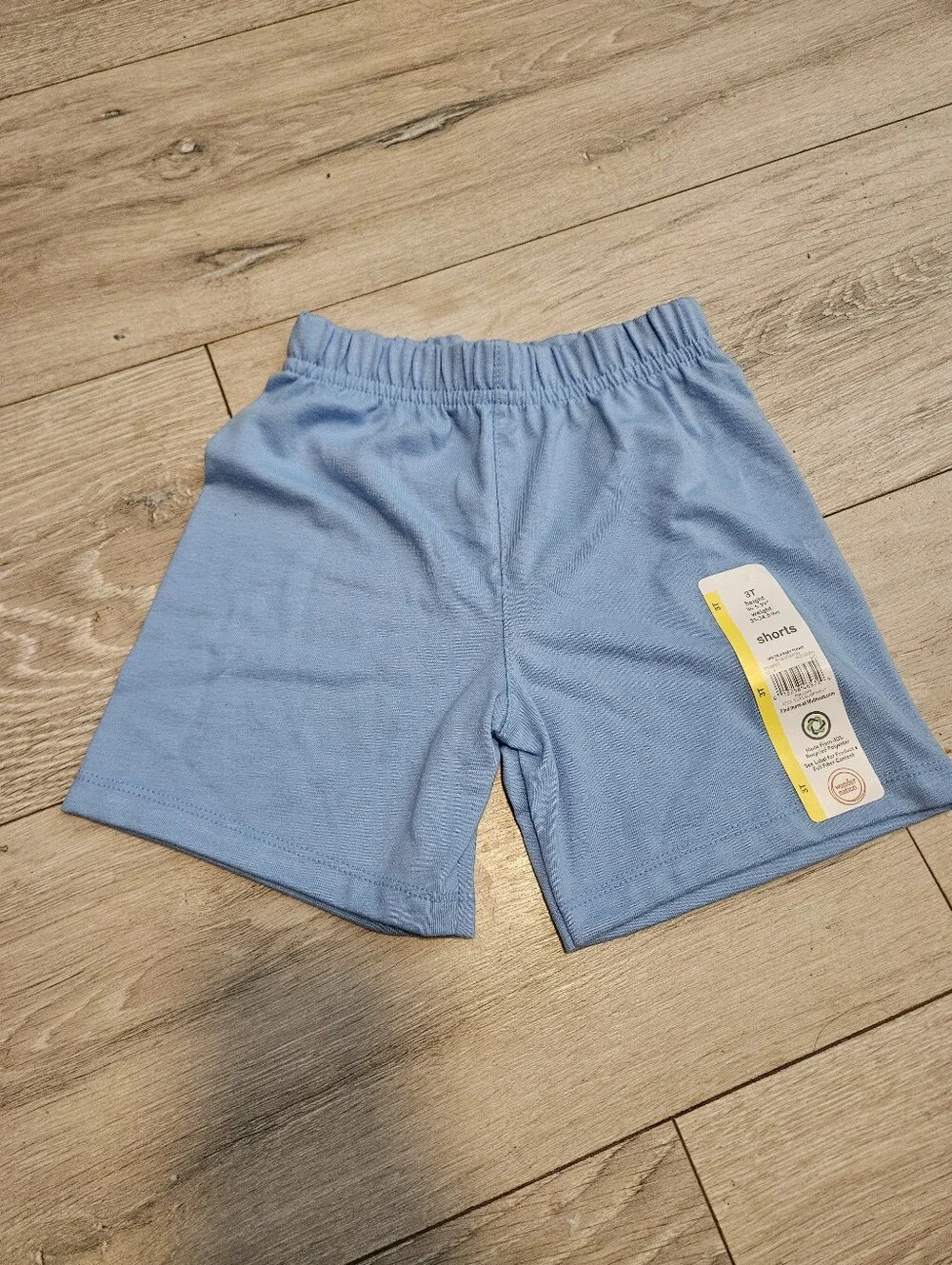 NWT Wonder Nation Toddler Boy Jersey Shorts Lot of 5 Size 3T Blue Navy...